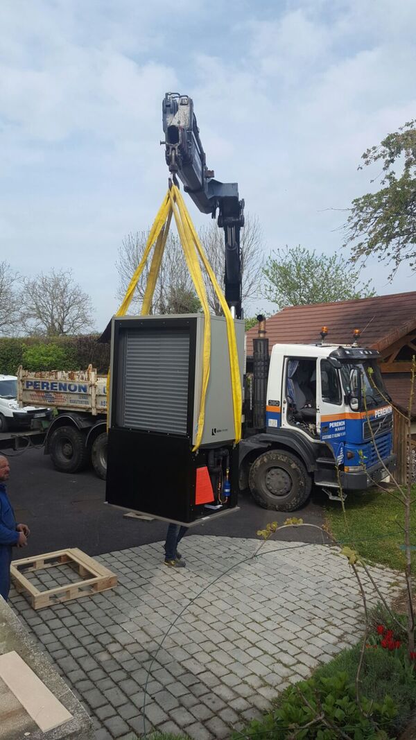 Pose de pompe &agrave; chaleur